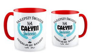Kubek Najlepszy Świadek na całym świecie