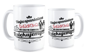 Kubek Najwspanialsza Świadkowa na całym świecie