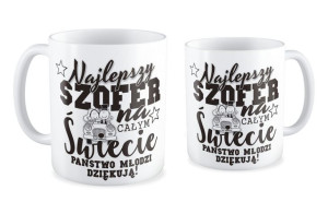 Kubek Najlepszy Szofer na całym świecie