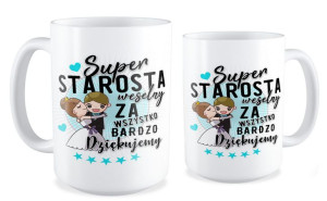 Kubek Super Starosta weselny