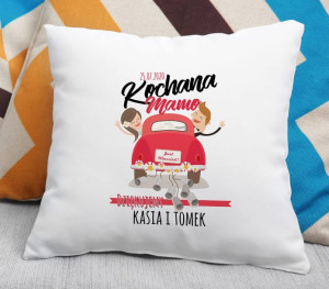Poduszka Kochana Mamo Dziękujemy