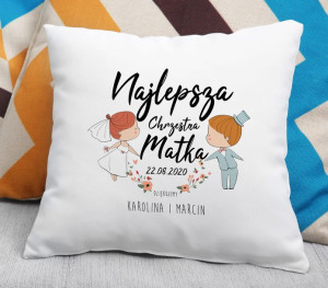 Poduszka Najlepsza Matka Chrzestna