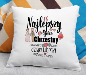 Poduszka Najlepszy Ojciec Chrzestny