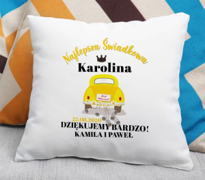 Poduszka Najlepsza Świadkowa