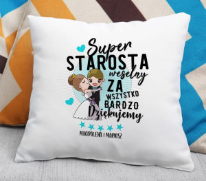 Poduszka Super Starosta weselny