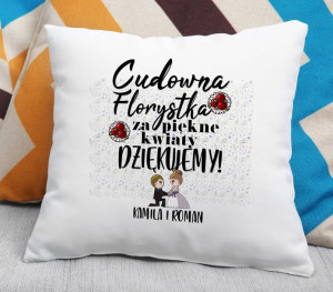 Poduszka Cudowna florystka
