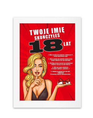 Dyplom Skończyłeś 18 lat
