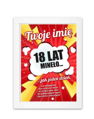 Dyplom 18 lat minęło
