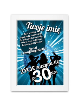 Dyplom Życie zaczyna się po 30-tce