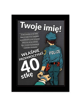 Dyplom Właśnie przekroczyłeś 40-stkę