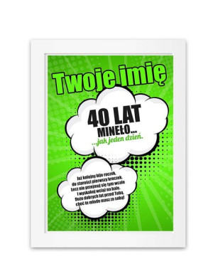 Dyplom 40 lat minęło jak jeden dzień