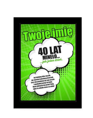 Dyplom 40 lat minęło jak jeden dzień