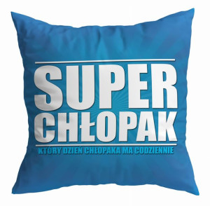 Poduszka Super Chłopak
