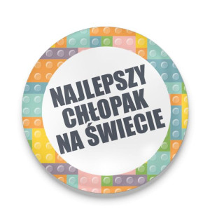 Przypinka Najlepszy chłopak na świecie