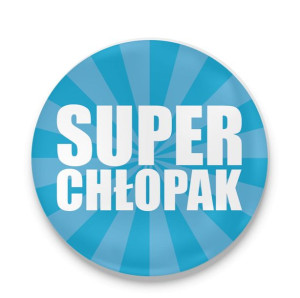 Przypinka Super Chłopak