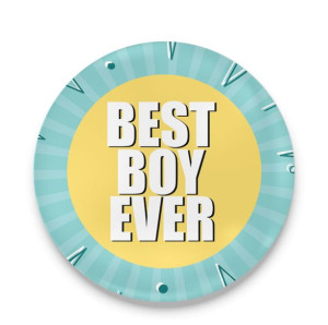 Przypinka Best Boy Ever