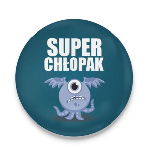 Przypinka Super Chłopak