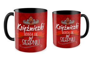 Kubek Księżniczki rodzą się w SIERPNIU