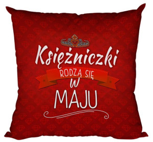 Poduszka Księżniczki rodzą się w MAJU