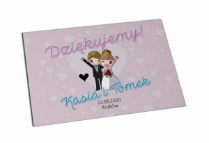 Magnes Podziękowanie dla Gości