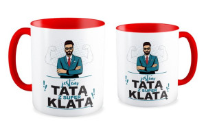 Kubek dla Taty Jestem tatą z super klatą