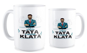 Kubek dla Taty Jestem tatą z super klatą