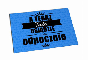 Magnes A teraz Tata usiądzie i sobie odpocznie