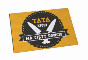 Magnes Tata który ma cięty dowcip