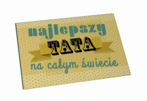 Magnes Najlepszy Tata na całym świecie