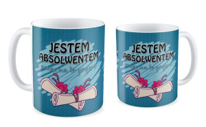 Kubek dla Absolwenta Jestem Absolwentem mam na to papier