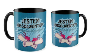 Kubek dla Absolwenta Jestem Absolwentem mam na to papier