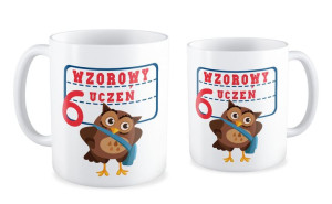 Kubek dla Absolwenta Wzorowy uczeń