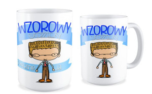 Kubek dla Absolwenta Wzorowy uczeń