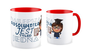 Kubek dla Absolwenta Najlepsza Absolwentka jest tylko jedna