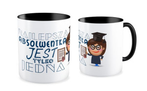 Kubek dla Absolwenta Najlepsza Absolwentka jest tylko jedna