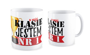 Kubek dla Absolwenta W mojej klasie jestem nr 1