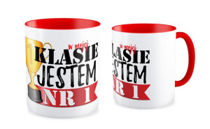 Kubek dla Absolwenta W mojej klasie jestem nr 1