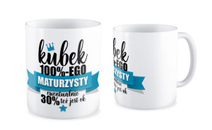 Kubek dla Absolwenta Kubek 100%-ego Maturzysty