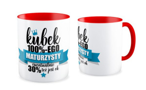 Kubek dla Absolwenta Kubek 100%-ego Maturzysty