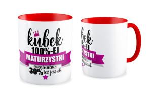 Kubek dla Absolwenta Kubek 100%-ej Maturzystki