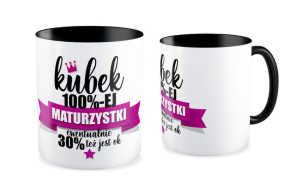 Kubek dla Absolwenta Kubek 100%-ej Maturzystki