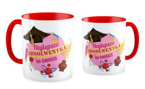Kubek dla Absolwenta Najlepsza Absolwentka na świecie