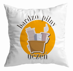 Poduszka Bardzo pilny uczeń