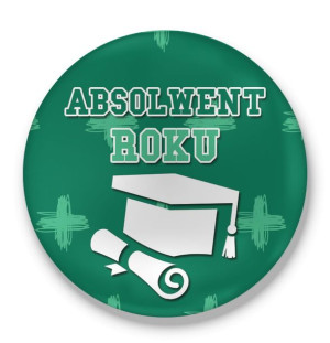Przypinka Absolwent roku