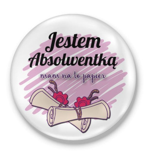 Lusterko Jestem Absolwentką mam na to papier