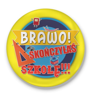 Lusterko Brawo skończyłaś szkołę