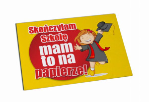 Magnes Skończyłam szkołę mam to na papierze