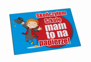 Magnes Skończyłem szkołę mam to na papierze
