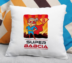 Poduszka Super Babcia