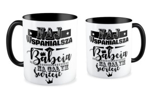 Kubek dla Babci Najwspanialsza Babcia na całym świecie